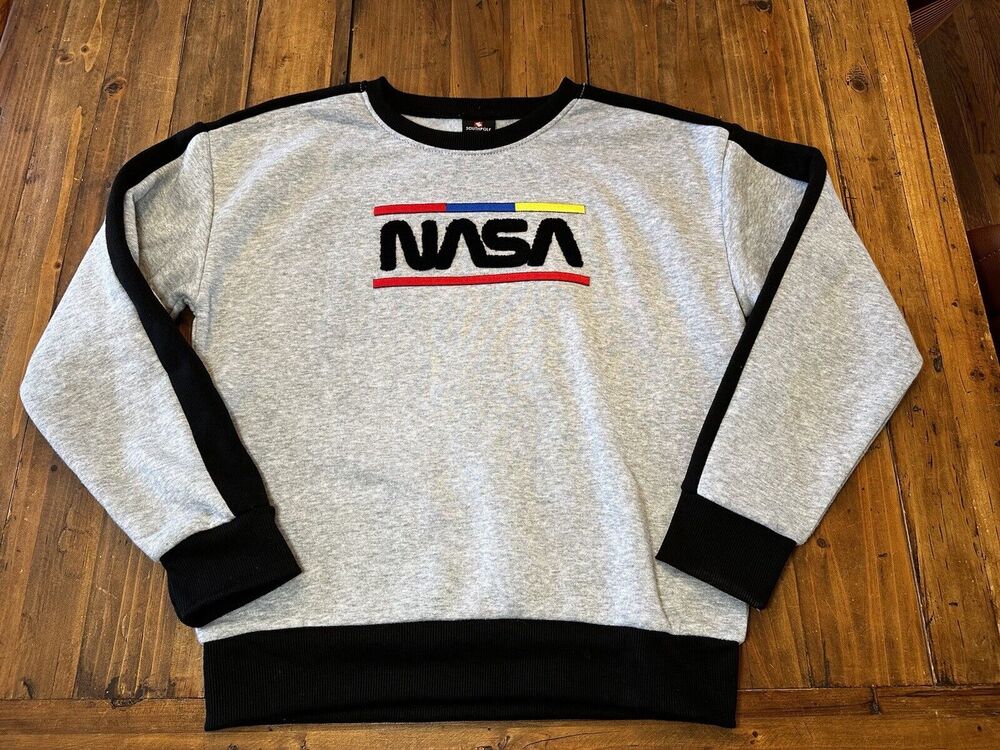 Southpole Jeans Juniors NASA Sweatshirt Size Medium Stitched